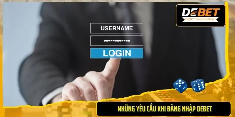 Đăng nhập DEBET