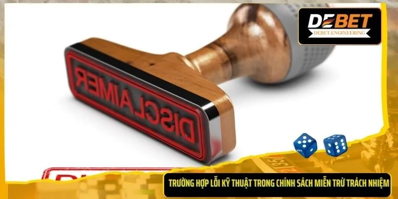 miễn trừ trách nhiệm